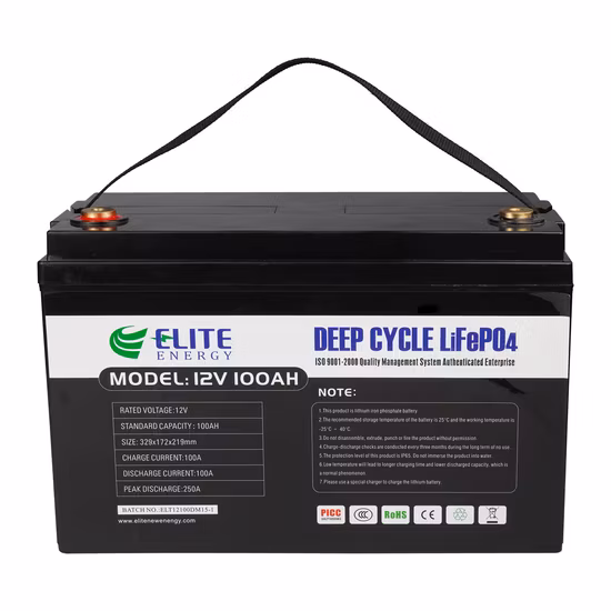 Rechargeable 12V 24V 48V 100ah 200ah 300ah 400ah 500ah Solar Storage Li Ion Lithium LiFePO4 Battery for RV Golf Cart Yacht Marine Motorhome Agv